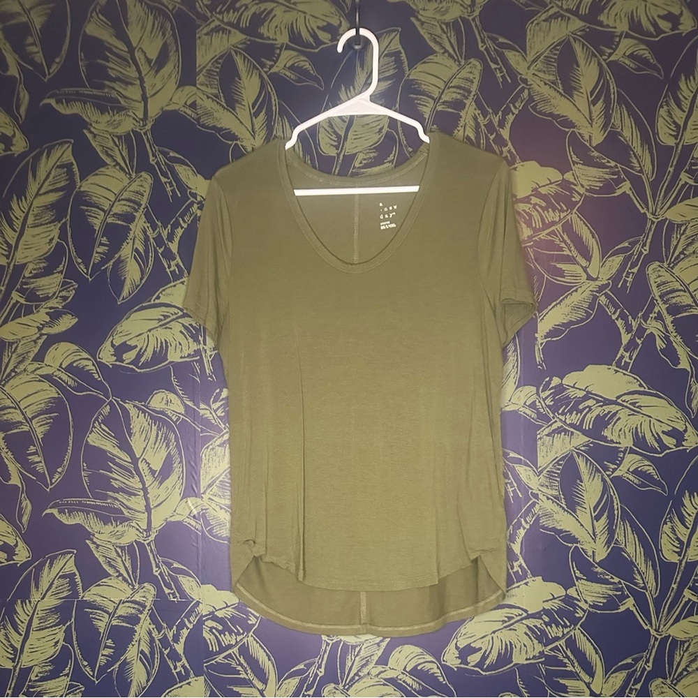 A New Day Green Short Sleeve T-Shirt